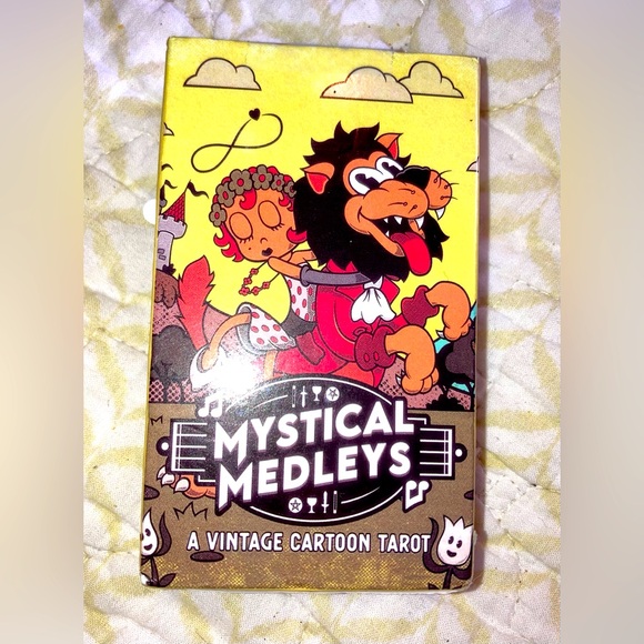 Mystical Medleys A Vintage Cartoon Tarot Cards Deck by Gary Hall New in Box! - Picture 1 of 2
